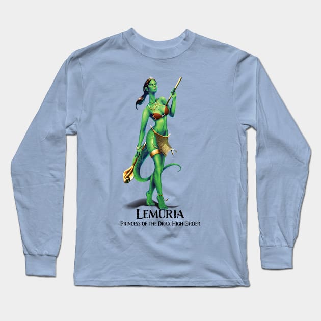 Lemuria Long Sleeve T-Shirt by kingasilas